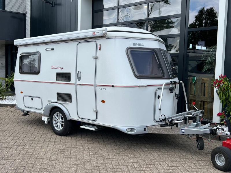 Eriba Touring Triton 420 mover, luifel, fietsenrek  foto: 19