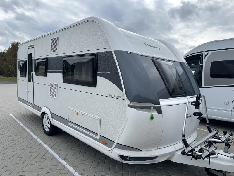 Hobby De Luxe 495 UL Mover / Fietsendrager  foto: 2