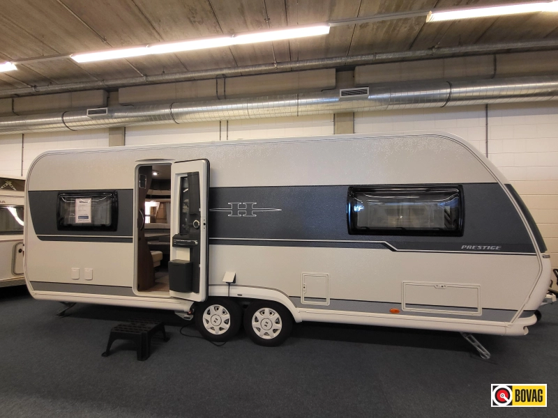 Hobby Prestige 620 CL mover, voortent, fietsenr  foto: 0