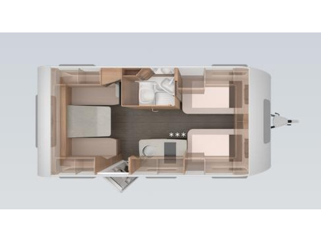 Knaus Sudwind 60 Years 460 EU ENKEL BED VLOERVERWARMING foto: 11