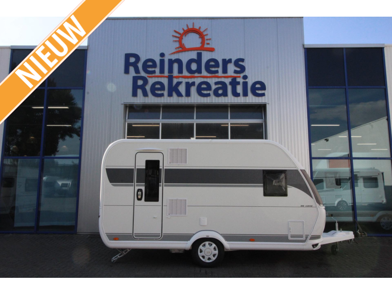 Hobby De Luxe 400 SFE Frans bed & hoge koelkast  hoofdfoto: 1