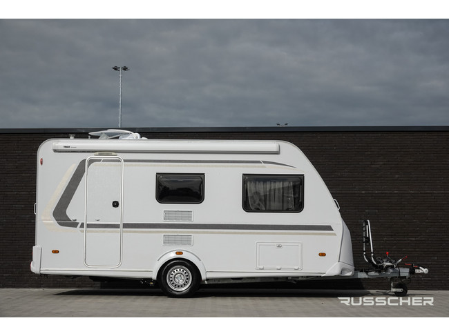 Weinsberg CaraOne 420 QD Caravan | Go2 Mover | Schotel | Kachel | Douche | Toilet | Luifel | Voortent | Fietsendrager foto: 23