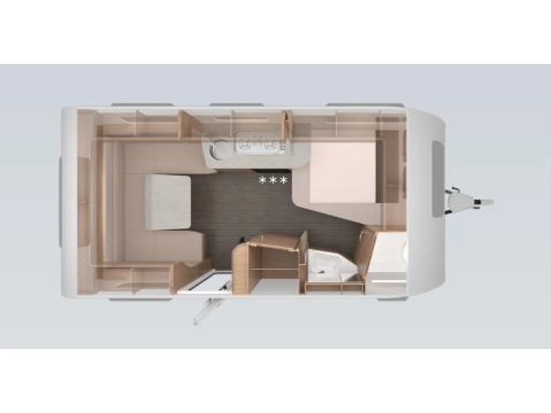 Knaus Sudwind 60 Years 450 FU FRANS BED VLOERVERWARMING  foto: 10