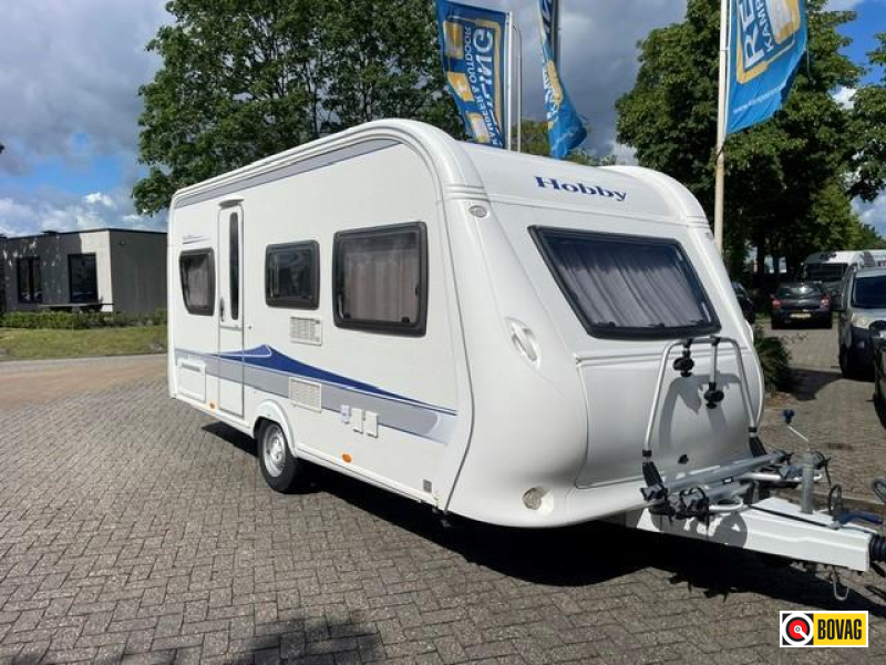 Hobby Excellent 455 UF Thule fietsendragers 