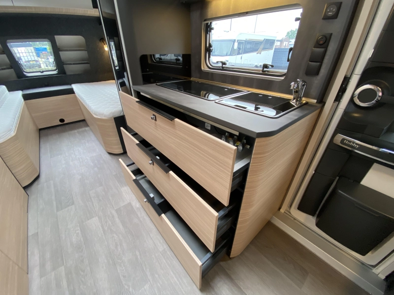 Hobby Maxia 585 UL Enkele bedden, rondzit  foto: 13