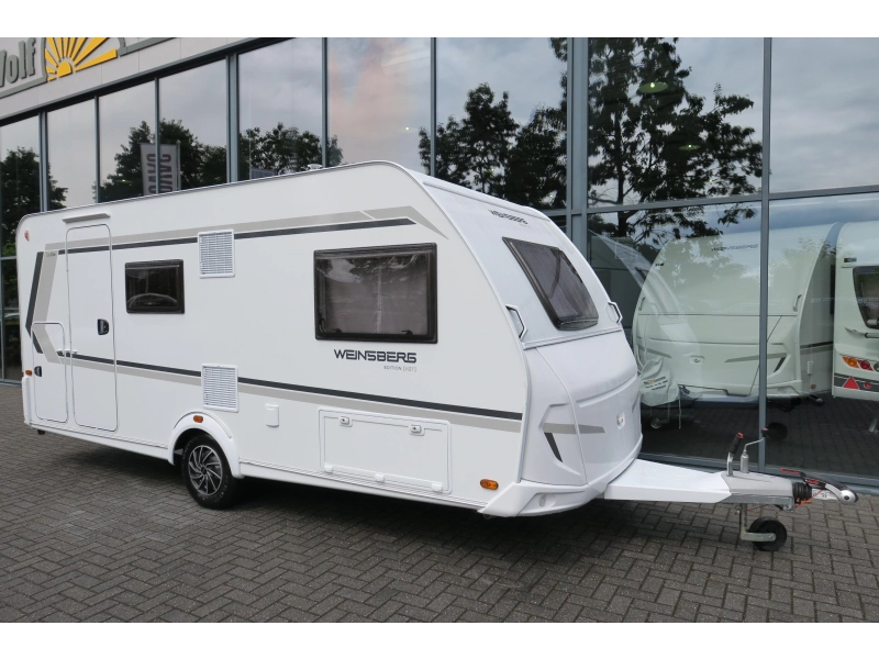 Weinsberg CaraOne Edition HOT 480 QDK Stapelbed vastbed treinz. 