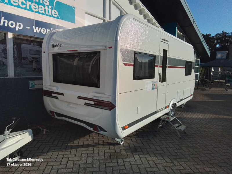Hobby De Luxe 540 UL Aparte bedden  foto: 8