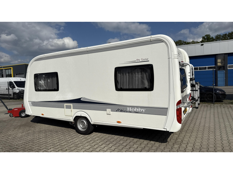 Hobby De Luxe 495 UL enkele bedden rondzit  foto: 12