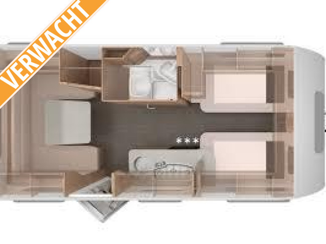 Knaus Sport Platinum 460 EU ENKEL BED VLOERVERWARMING hoofdfoto: 1