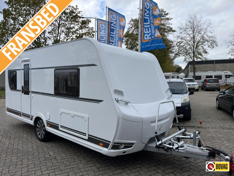 Dethleffs Aero 470 FR Voortent, Fietsendrager,  foto: 0