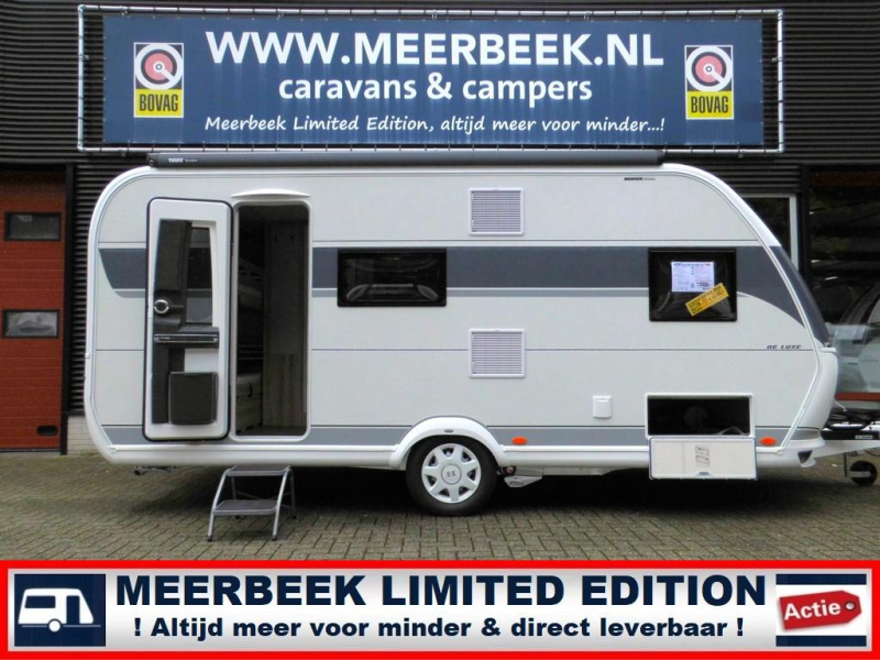 Hobby De Luxe 490 KMF 6199,=KORTING MOVER+THULE 