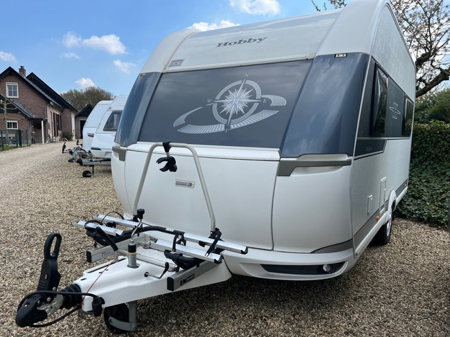 Hobby 440 Sf De Luxe topstaat! vast bed 2014
