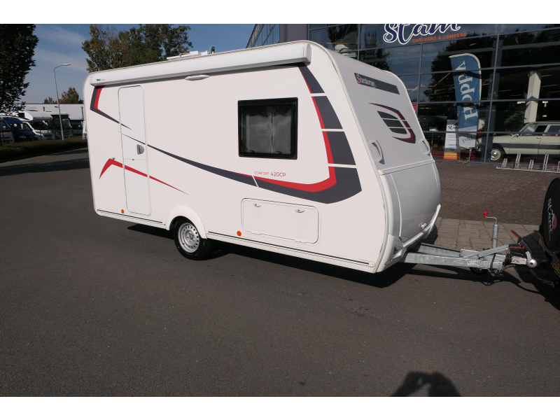 Sterckeman Easy Comfort 420 CP luifel en fietsendrager 