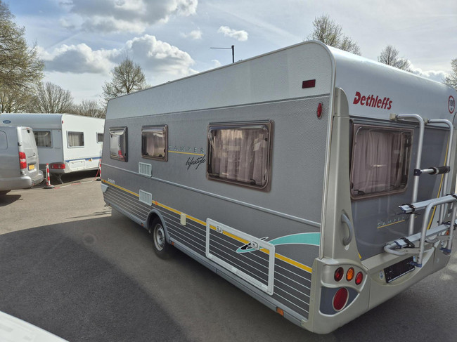 Dethleffs Camper Lifestyle 510 Frans bed, mover, luifel + VT
