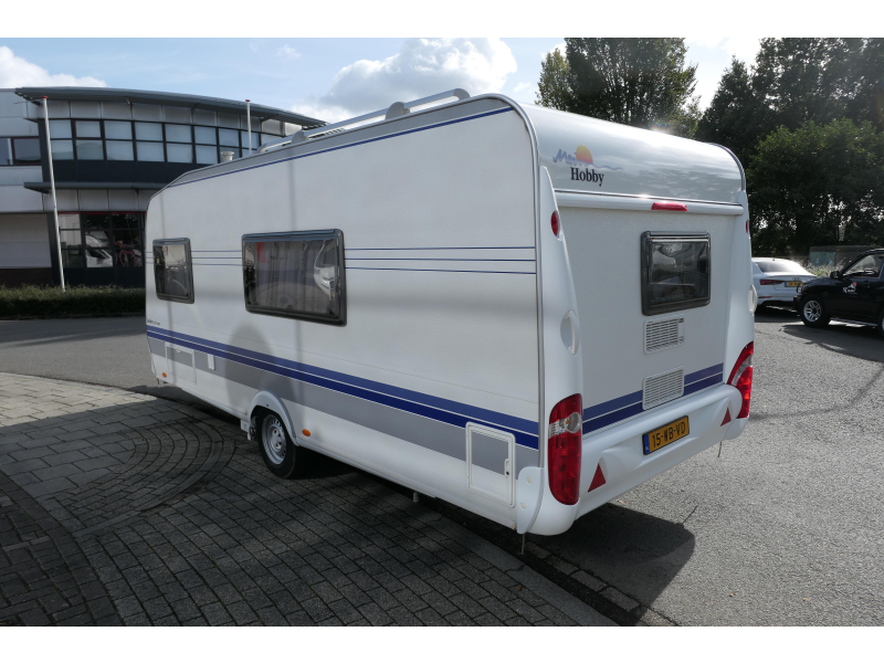 Hobby De Luxe 520 TMF mover, airco en voortent 