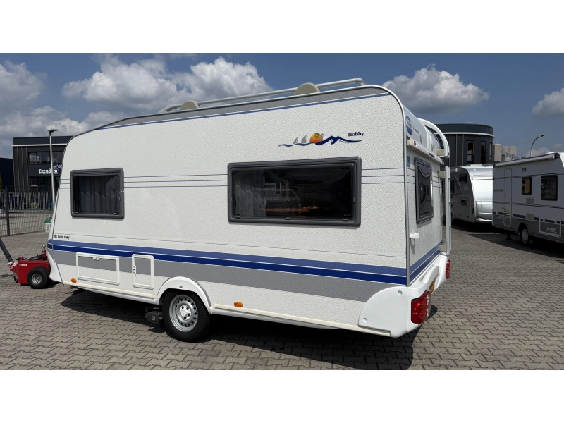 Hobby De luxe Easy 440 SF dwars bed zit toilet  foto: 13