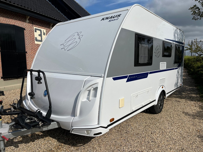 Knaus 450 Fu Sport Frans bed, MOVER, AIRCO , Nieuwstaat! foto: 1