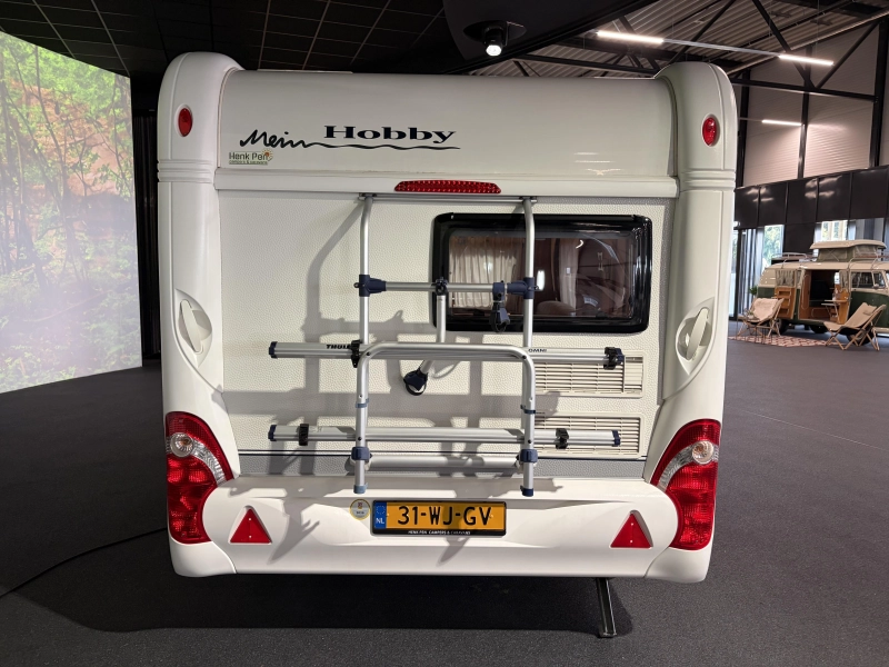 Hobby De Luxe 350 TB voortent / fietsendrager  foto: 4