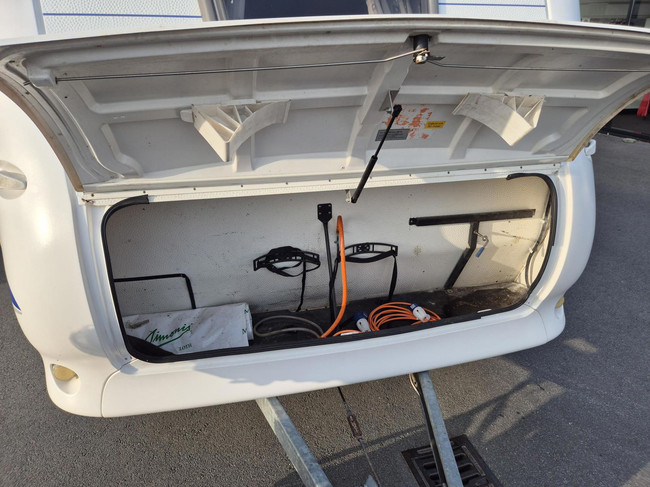 Hobby 540 TK-ULA Stapelbed met kinderkamer, Airco+DWT luifel foto: 4