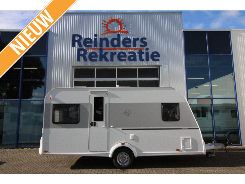 Knaus Sport 450 FU Frans bed & rondzit! 