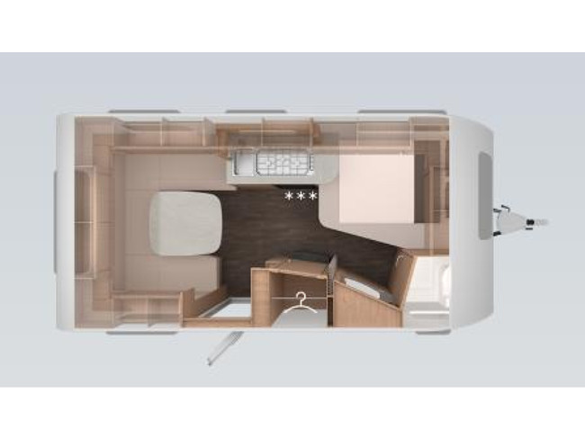 Knaus Sport 450 FU FRANS BED VLOERVERWARMING foto: 12