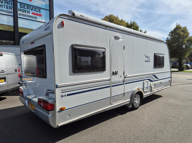 Wilk S4 530 EU Enkele bedden rondzit mover luifel, TV 2e eig