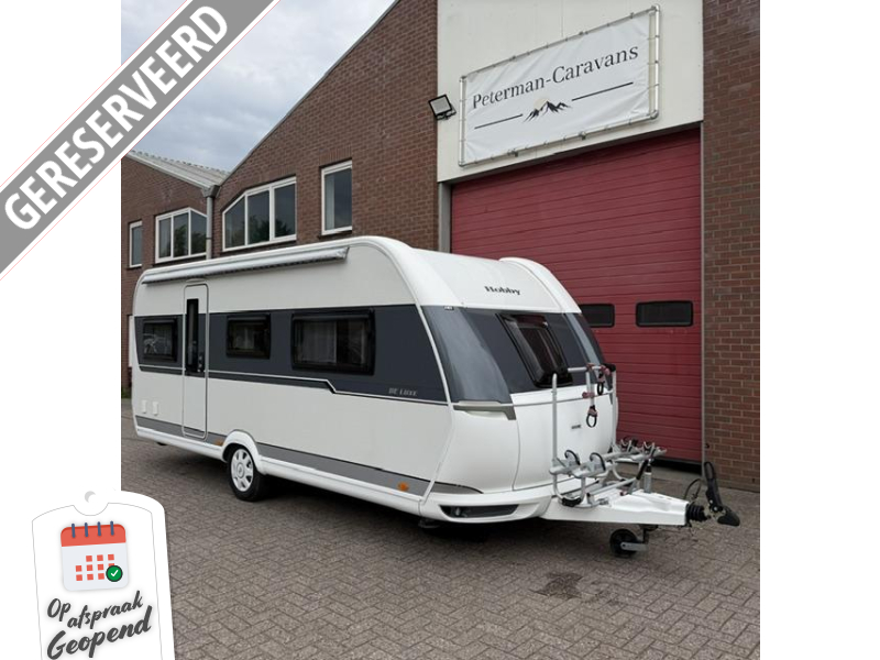Hobby De Luxe 540 UFF Incl. Mover en Airco 