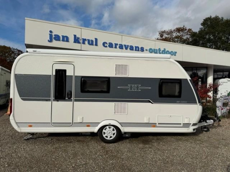 Hobby De Luxe 490 KMF stapelbed zeer compleet 