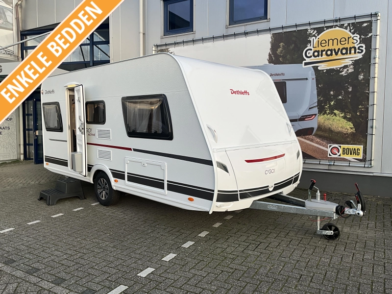 Dethleffs C'go Active 475 EL ENKELE BEDDEN-KORTING!  foto: 0