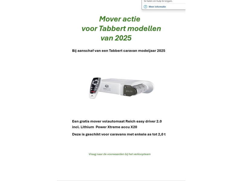 Tabbert Senara 490 TD Fransbed - 2025! 