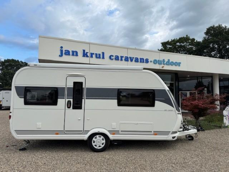 Hobby De Luxe 460 UFE mover luifel fietsenrek  foto: 1