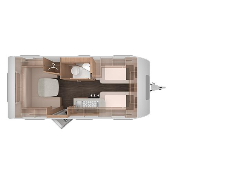 Knaus Sport 500 EU enkele bedden  foto: 16