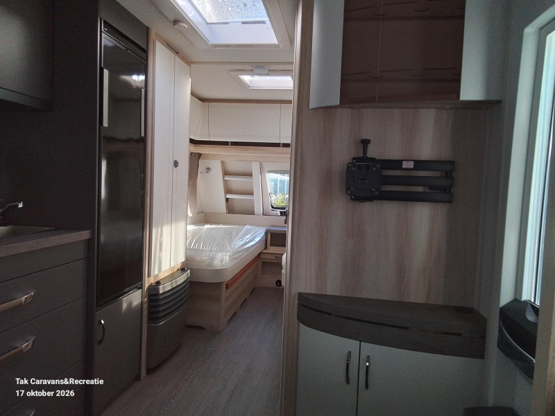 Hobby De Luxe 540 UL Aparte bedden 