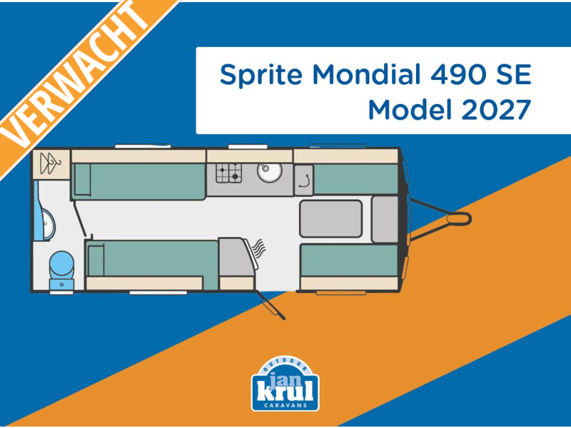Sprite Mondial 490 SE Lengtebedden  hoofdfoto: 1