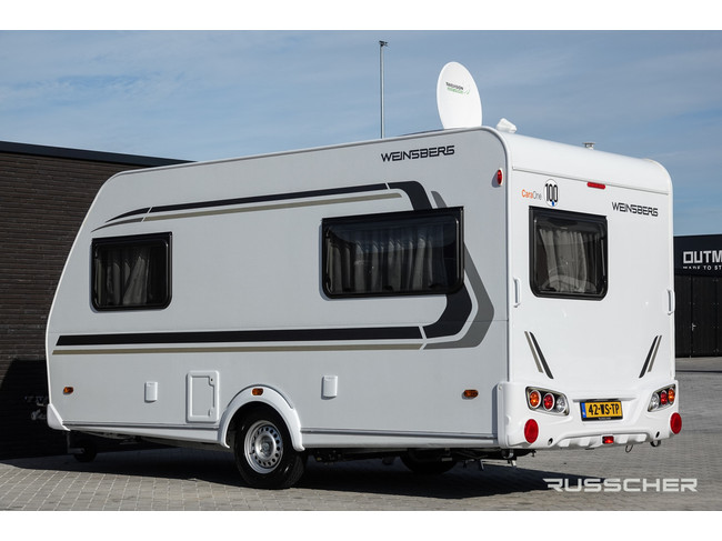 Weinsberg CaraOne 420 QD Caravan | Go2 Mover | Schotel | Kachel | Douche | Toilet | Luifel | Voortent | Fietsendrager foto: 21