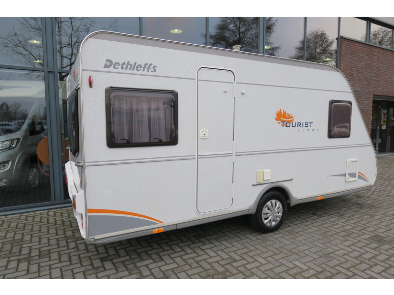 Dethleffs Tourist Light 450 DB VOORTENT+FIETSENDRAGER 