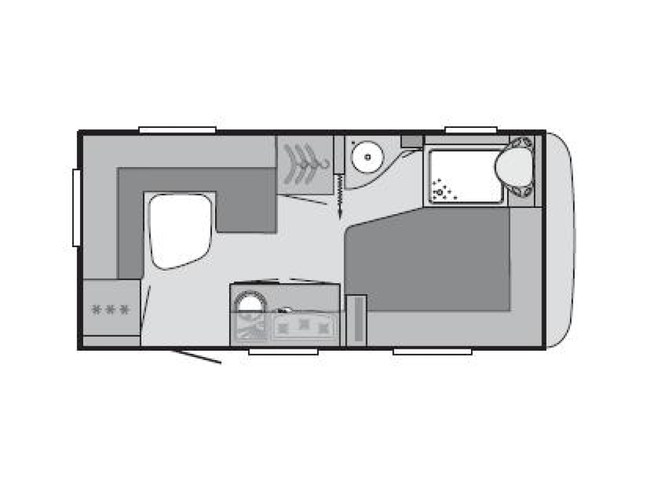 Knaus Sport 450 FS MOVER AIRCO LUIFEL foto: 14