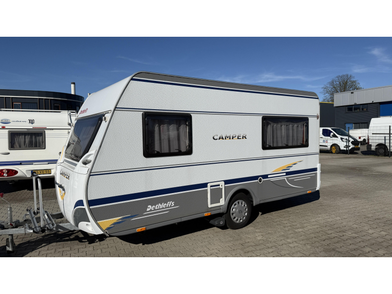 Dethleffs Camper 440 DB dwars bed zit toilet  foto: 13