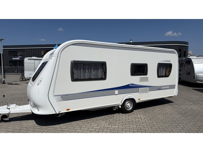 Hobby De Luxe 540 UL enkele bedden rondzit  foto: 12
