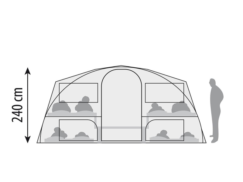 Europa Camper Trailcruiser XL Basic - 8 personen - Nieuw 2026  foto: 18