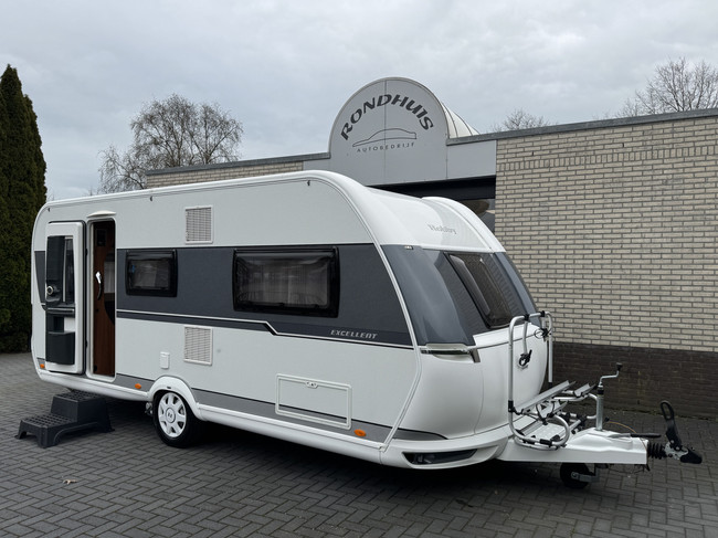 Hobby Excellent 495 UL met enkele bedden **Mover/Fietsendrager/Luifeltent/1e eigenaar/Zeer nette caravan** foto: 6