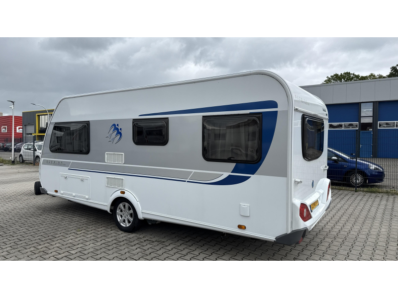 Knaus Sudwind Silver Selection 500 FU frans bed rondzit toilet  foto: 14