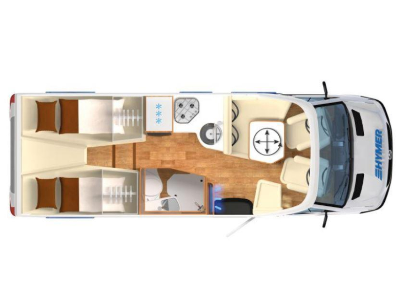Hymer BMC-T WhiteLine 600 LEVEL-AIRCO-ZON-1E EIGE  foto: 23