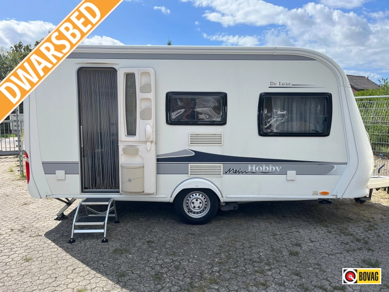 Hobby De Luxe 440 SF Dwars Bed 210CM MOV TENT  foto: 0