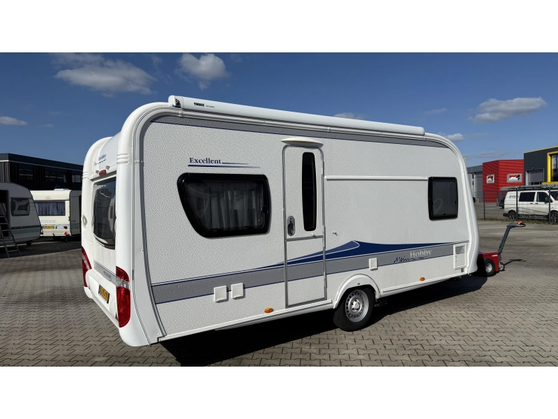 Hobby Excellent 495 UFE frans bed rondzit toilet  foto: 14