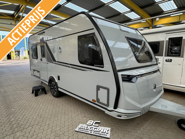 Knaus Sudwind 60 Years 500 FU Frans Bed Campovolo grijs foto: 0