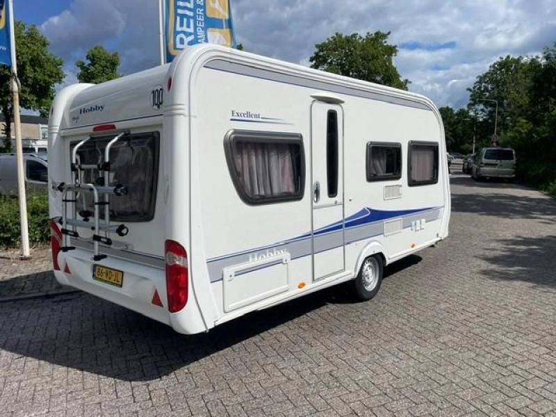 Hobby Excellent 455 UF Thule fietsendragers  foto: 1