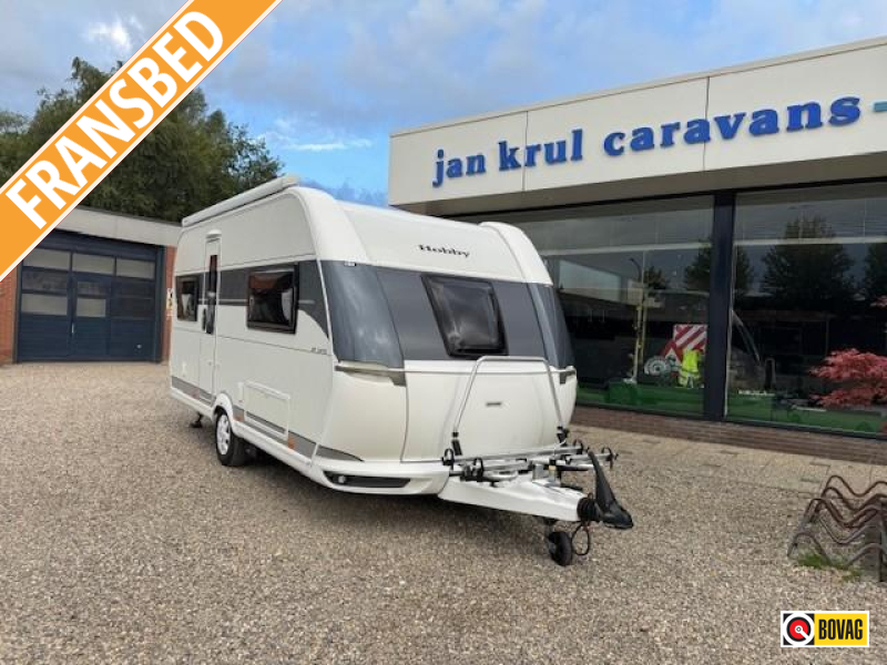 Hobby De Luxe 460 UFE mover luifel fietsenrek 