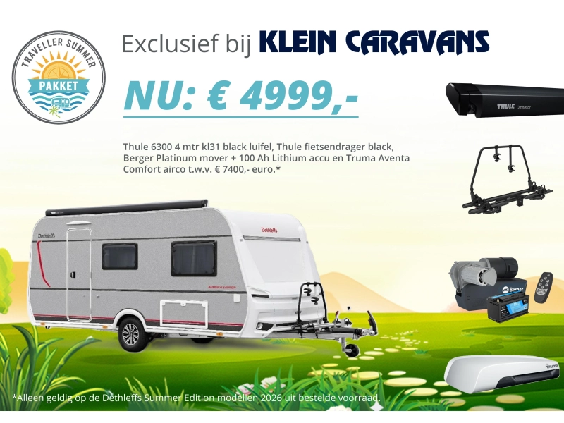 Dethleffs Summer Edition 470 FR Actiepakket nu: 4999,-  foto: 9