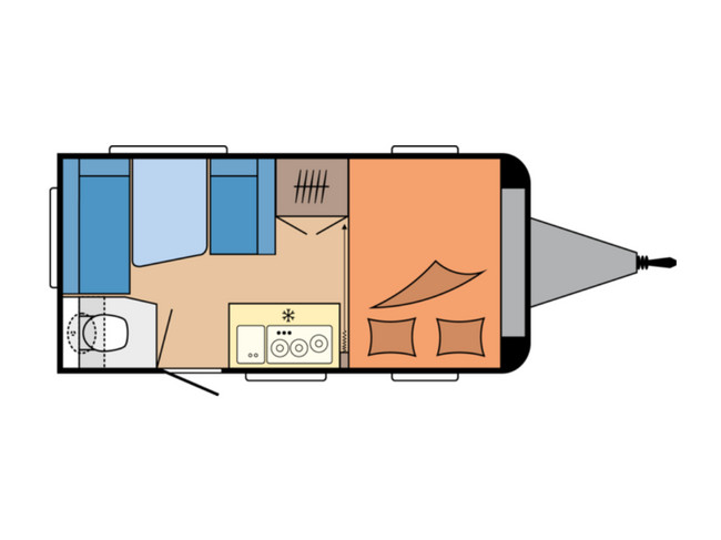 Hobby On Tour 390 SF foto: 1